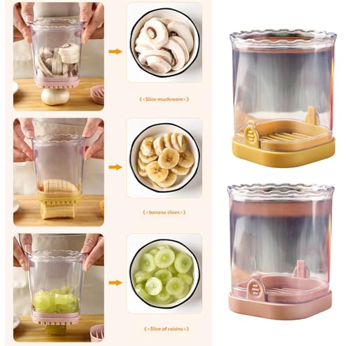 Cortadora multifuncional para frutas y vegetales acero inoxidable miniatura 2