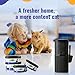 ZOMISIA 4 Pack Cat Litter Refill Bags, Non-See-Through Jumbo 120FT Cartridge Refill Total Up to Over 16 Months Per Cat for Odor Control, Compatible with Genie Standard, Plus