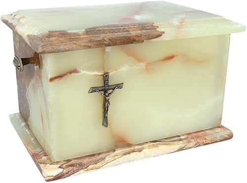 Urnas para cenizas de piedra, urna verde para cenizas, urna de cremación verde, urnas de cremación de piedra, urnas de cremación natural, urna verde