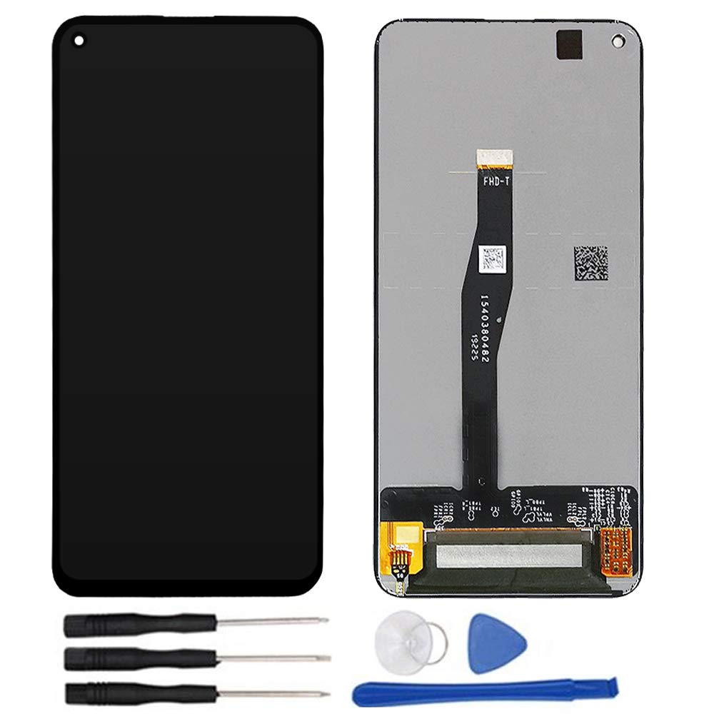 Schermo LCD Completo Con Cornice Per Huawei Nova 5T (YAL-L21, L61, L71) - Nero