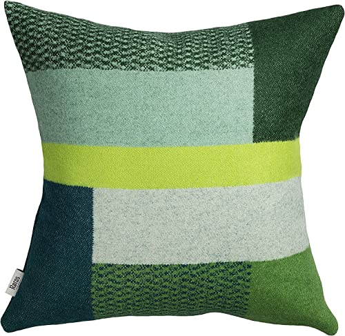 RØROS TWEED - Mikkel - Kissen aus norwegischer Lammwolle - Design von Kristine Five Melvær - Kissenmaße: 50 x 50 cm