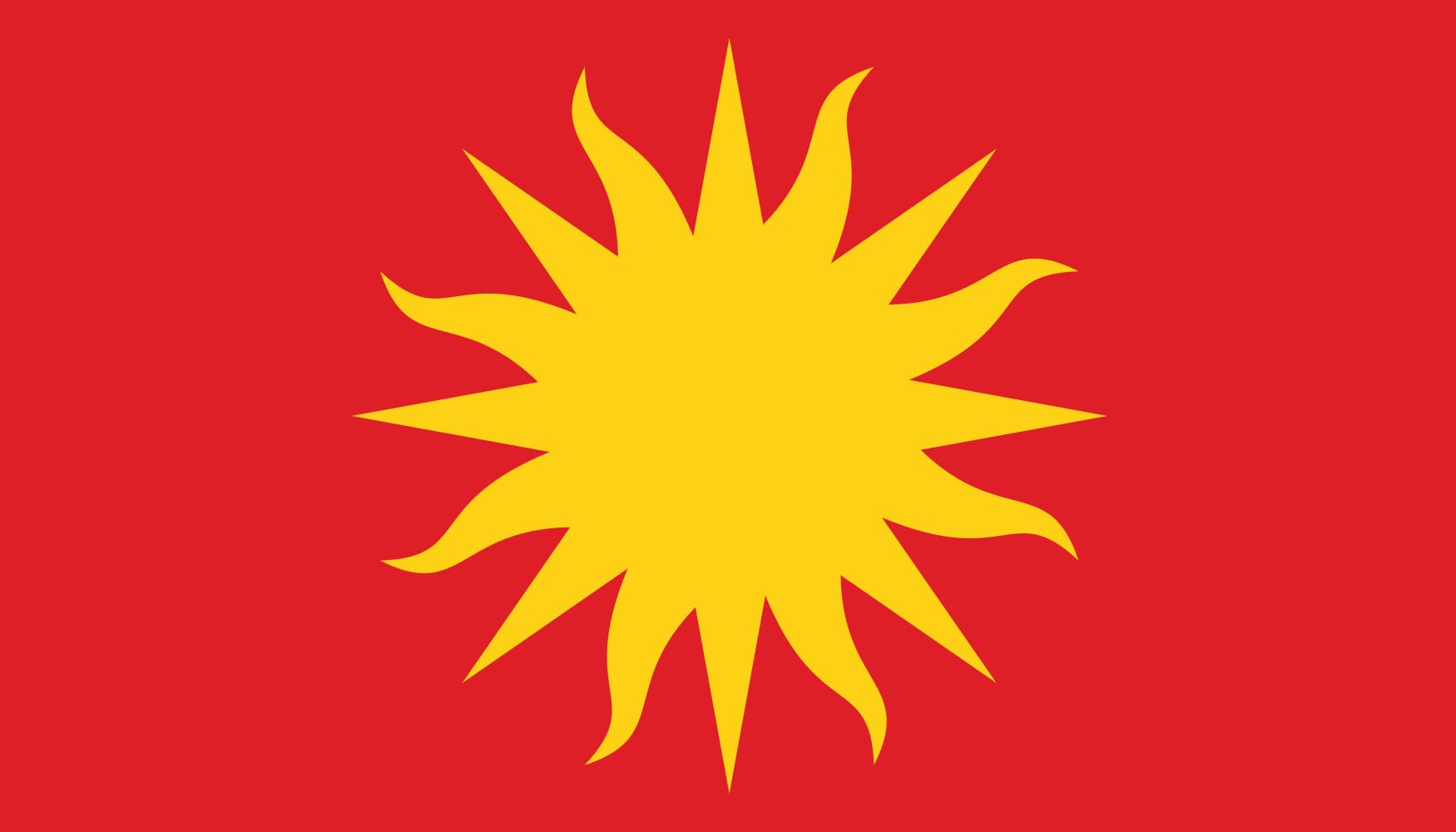 Drapeau XL Proposal of Macedonia 4 pavillon grand format macédonien historique