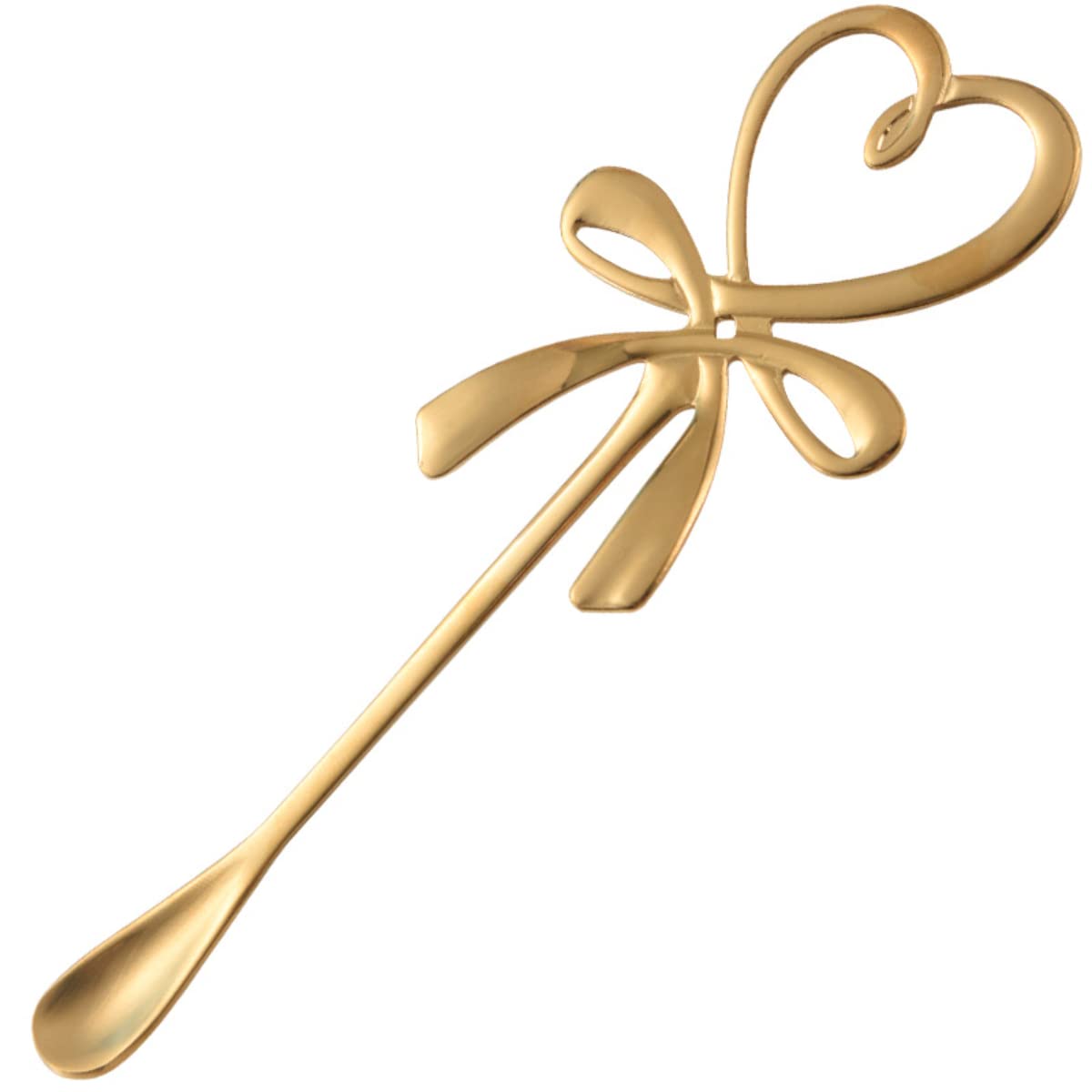 Amazon | HMQCI コーヒースプーン コーヒーマドラー ハートリボン