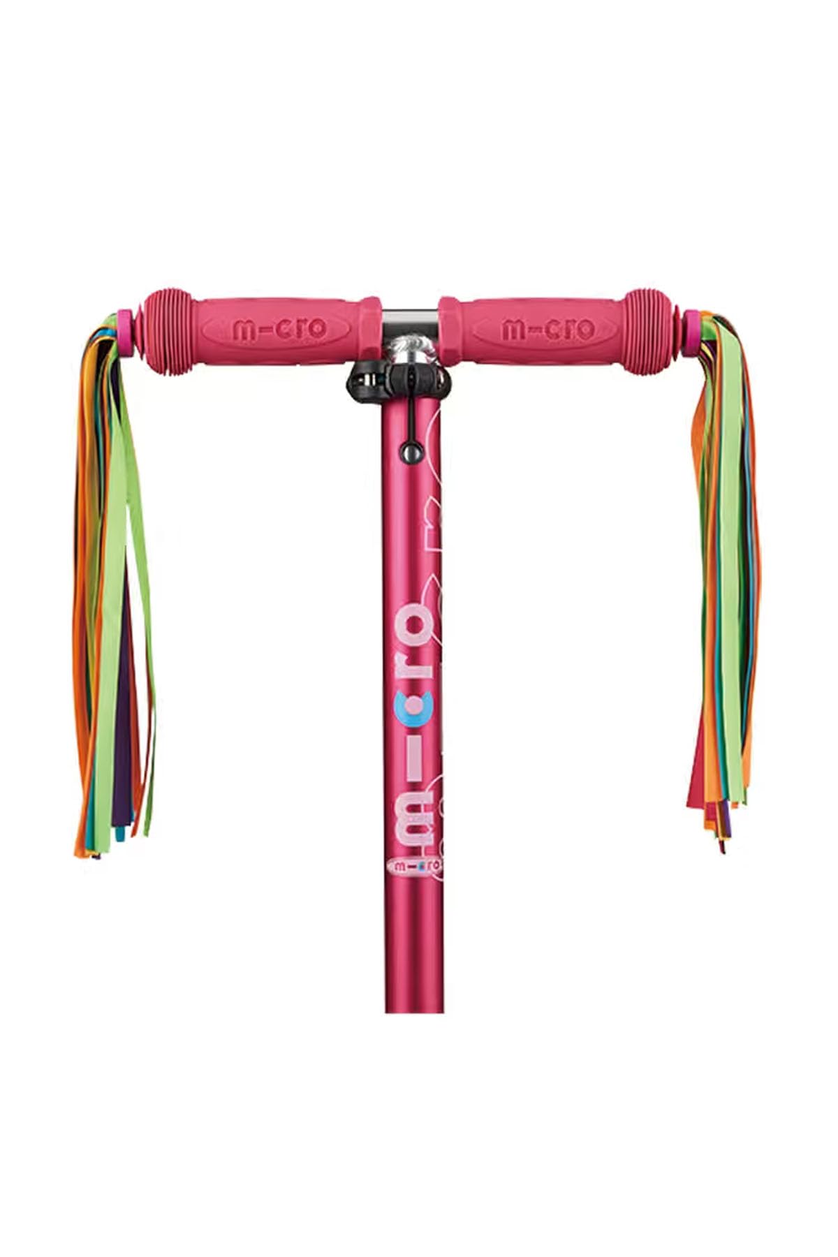 MICRO Rainbow Fringe Handlebar Fringe for Scooter, Youth, Unisex, Rainbow (Multicoloured), One Size