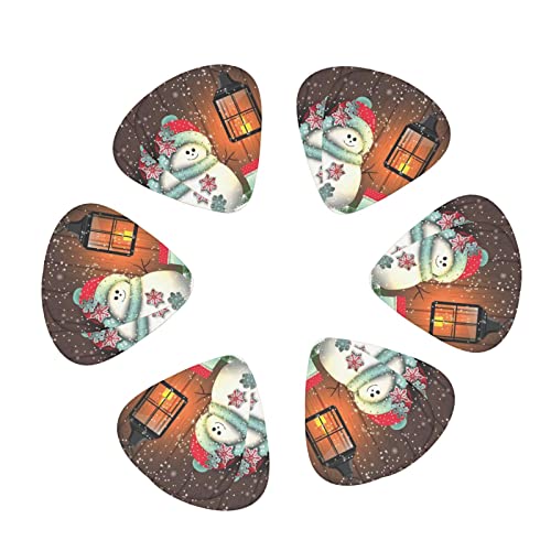 Ensemble de 12 médiators de guitare bonhomme de neige mignons pour guitare acoustique, guitare électrique, contrebasse… - Les Beatles, Paul McCartney, John Lennon, RIngo Starr, George Harrison Ensemble de 12 médiators de guitare bonhomme de neige mignons pour guitare acoustique, guitare électrique, contrebasse… – Image 3