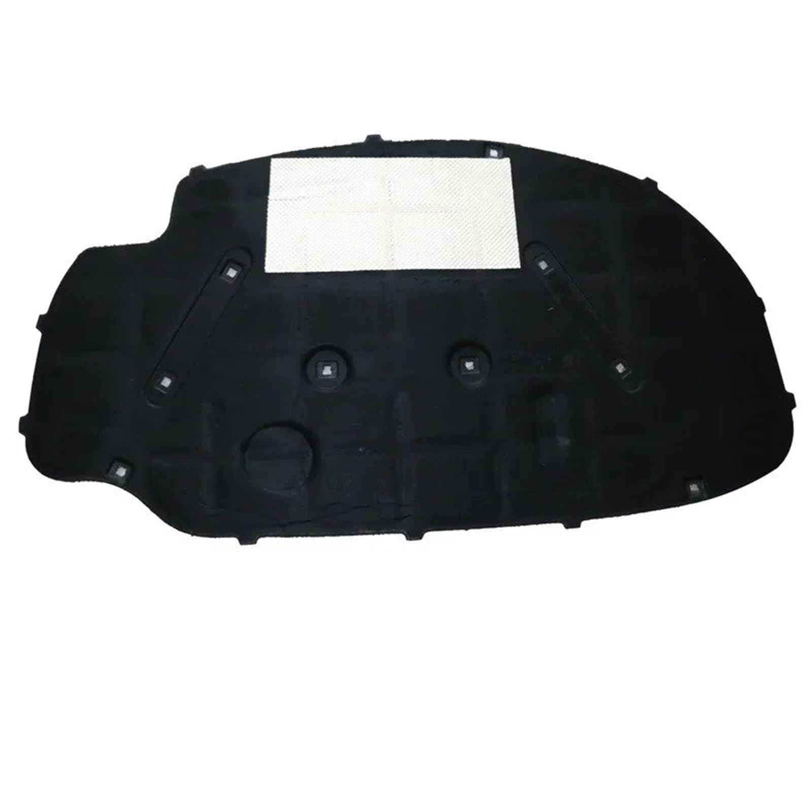 Xexjhqq One Color Car Hood Engine Insulation Pad For Vw For Golf 5 2004-2008 Front Engine Hood Insulation Pad Sound Heat Cotton Soundproof Mat Cover Foam Fireproof