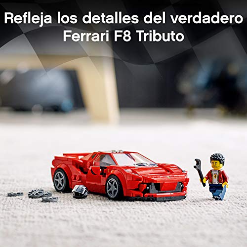 LEGO 76895 Speed Champions Ferrari F8 Tributo