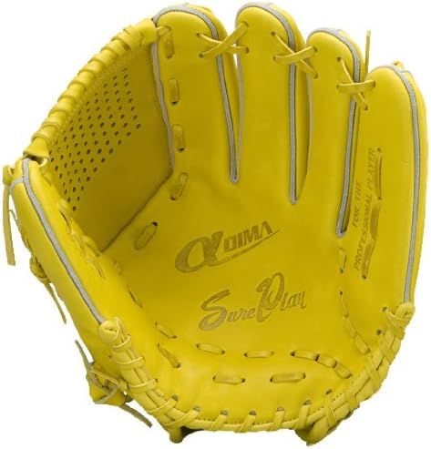 Sure Play SBGAD931 Hard Grab for Throwers, Lime Yellow, LH, Right Throw