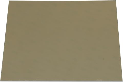 KAISH - Foglio per battipenna, autoadesivo, per chitarre acustiche, 25 x 20 cm, colore: trasparente