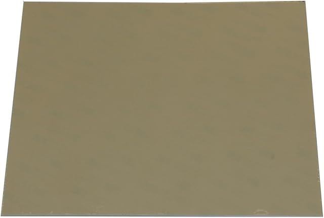 KAISH - Foglio per battipenna, autoadesivo, per chitarre acustiche, 25 x 20 cm, colore: trasparente