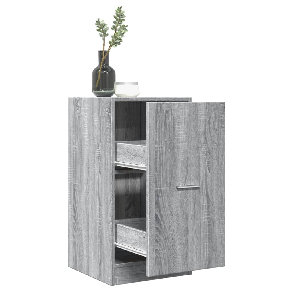 Armadietto da Farmacia Grigio Sonoma 40x41x77,5cm in Truciolato,Armadietto da Farmacia,Arredamento da Farmacia,Arredo Mobili Armadio Mobili Ufficio-855192
