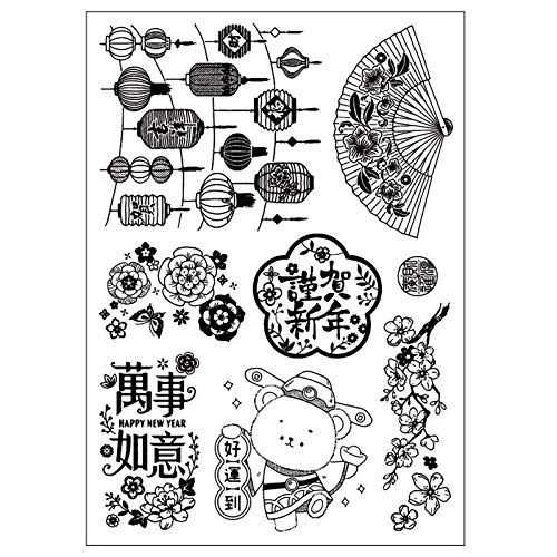 CYFUN DESIGN - Timbri Cinesi Per Realizzare Biglietti, Scrapbooking