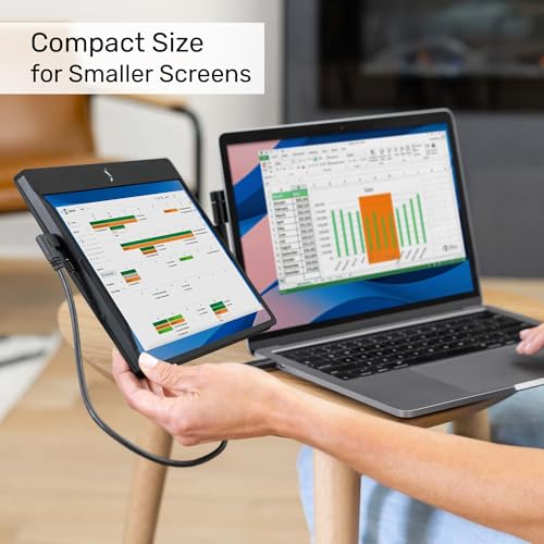 Image of SideTrak Swivel 12.5 inch Portable Monitor for Laptop, Patented Swivel Hinge, Laptop Screen Extender | FHD Dual Screen w /Kickstand, USB or HDMI, Mac, PC, Chromebook Compatible - 10 Pack