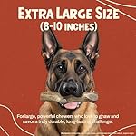 Heartland Elk Antlers for Dogs (Whole Elk, 8+", X-Large, 1-Pack) – Grade A, Naturally Shed | Safe, Long-Lasting Chew for Aggressive Chewers & Puppies | USA Made | Splinter-Free | Veteran Owned - Image 3