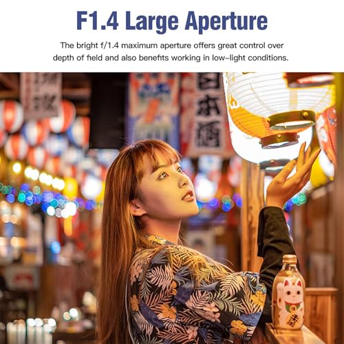 Image of TTArtisan 35mm F1.4 APS-C Camera Lens Silver Version for Sony E Mount Cameras Like A5000、A6000、A6100、A6300、A6400、A6500、A6600、NEX-5、NEX-7