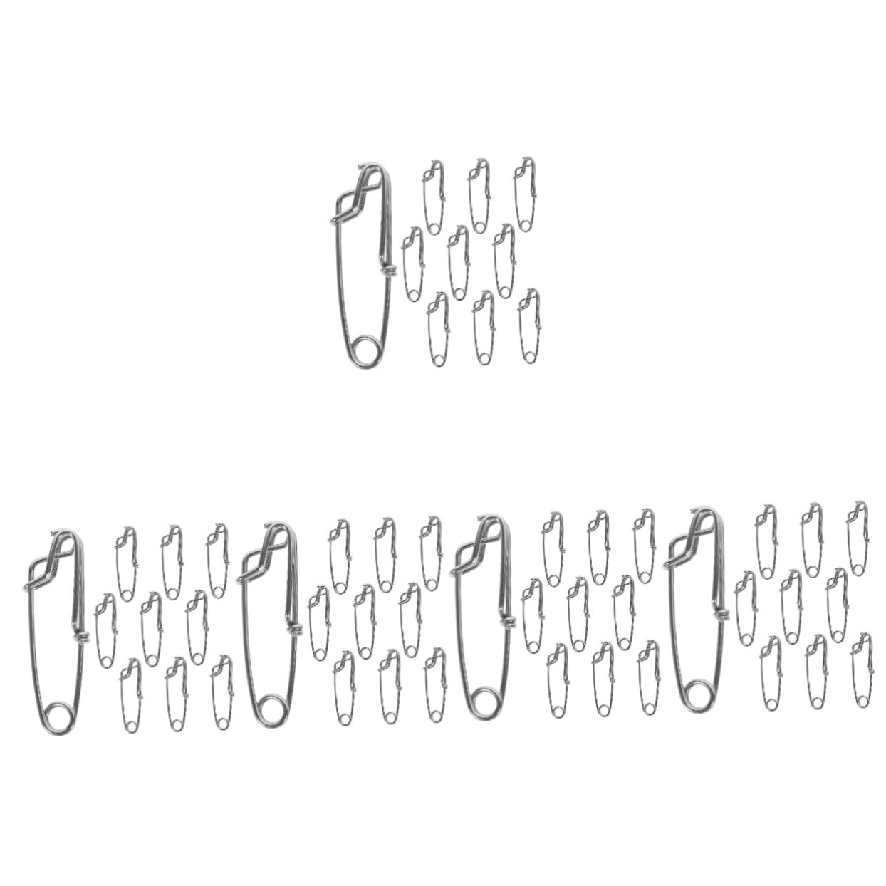 ibasenice Augenöffnerstift Fisch Angelzubehör Für Männer Angelclips Silver Rostfreier Stahl