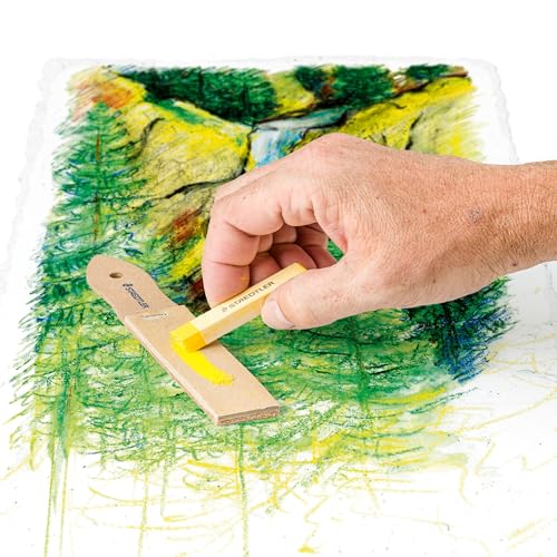 Miniatura 6 de Staedtler 923 23bk-C. Papel De Lija Para Afilar. Pack De 12 Hojas De Papel De Lija Fino Con Mango De Madera.