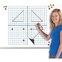 EAI Education Magnetic Demonstration X-Y Coordinate Grid with Counters