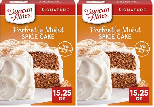 Duncan Hines Spice Cake Mix, 15.25 oz. (Pack of 2)