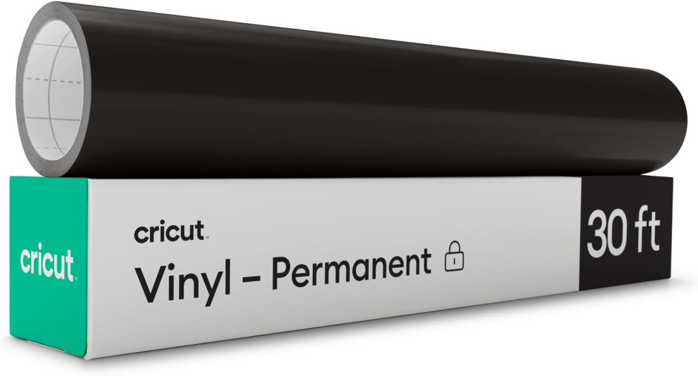 Cricut Bulk Premium Vinyl Black – Permanent