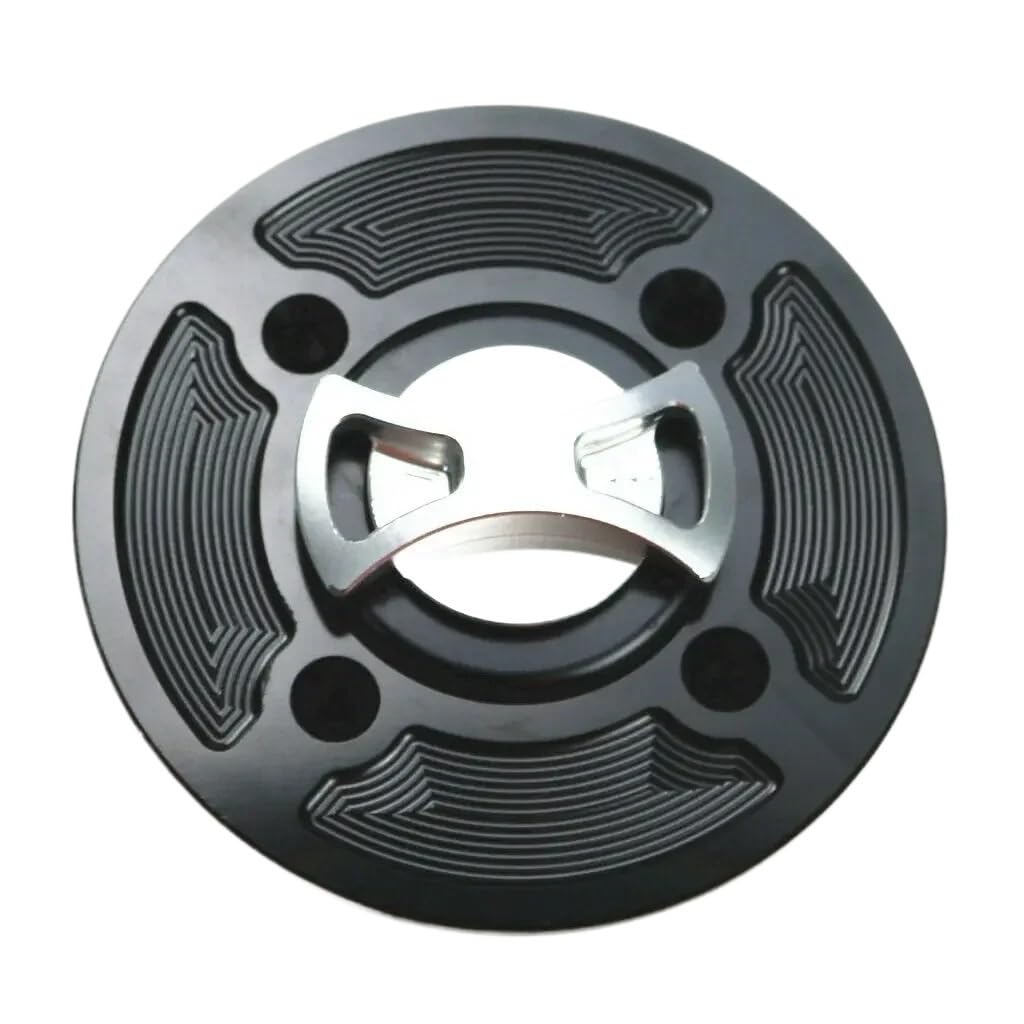 Moto Tapón Depósito Combustible Tapa de Tanque de Combustible con Forma de Pajarita CNC para Motocicleta para Du&Cati para Panigale V4 2018-2021