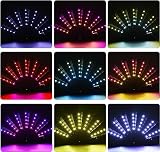 zhonghua Ventilateur Pliant LED Ventilateur Allumé Ventilateur Portatif led Lumineux Venti...