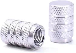 Western PN-50 Tampas Válvula de Pneu, Preto, 4 unidades