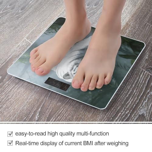 Báscula Digital de Baño con Plataforma de Vidrio Templado miniatura 5