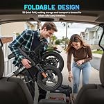 Foldable Electric Bike for Adults and Teens, 14" Mini E-Bike with 700W Peak Motor, 48V Removable Battery and 25-30 Miles PAS Range, Folding Electric Bicycle for Daily Commuting