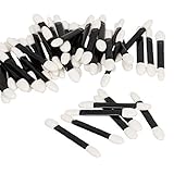 KOLIGHT® Disposable Eyeshadow Brush Applicator Dual-Sided Oval Sponge Tipped Makeup Tool (100pcs/lot