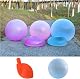 2 Stück Bubble Ball für Erwachsene 68,6 cm aufblasbarer Wasserblasenball Strand Garten Ball Weicher Gummiball