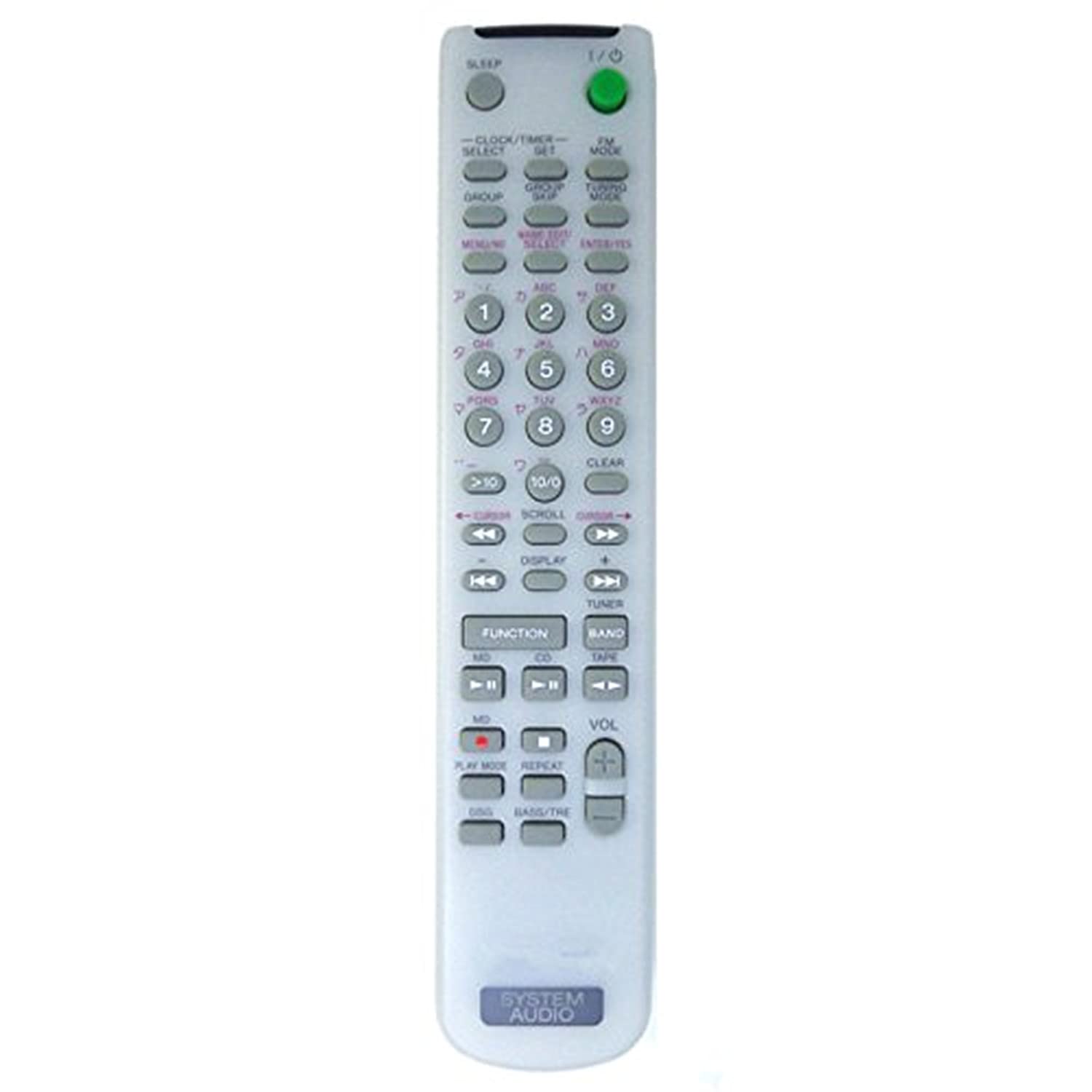 Replacement Remote Control for RM-SM100W fits for Sony Audio