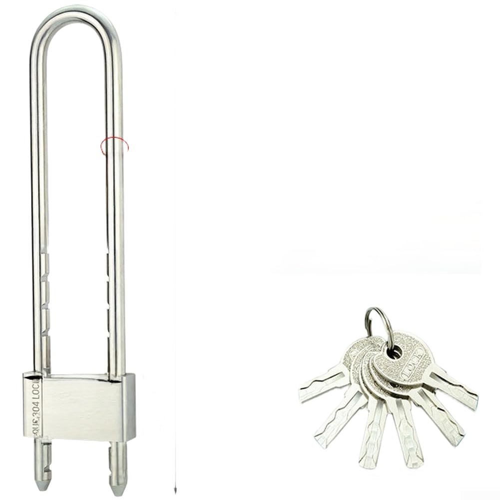Lucchetto Sicurezza U in Acciaio 304 Antiruggine Lucchetto Sicurezza(70mm-300)