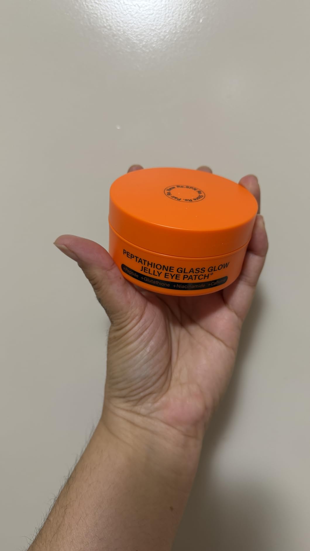 AlwayNu Re.SPN Re.SPN Glass Glow Jelly Under Eye Masks - 60ct Vegan Korean Hydrogel Pads for Dark Circles, Puffiness, Fine Lines & Eye Bags - Infused with Peptide Complex, Niacinamide & Botanicals - Cooling