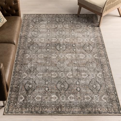 Nuloom Hillstone Collection Aether Brown/Rust, 9' x...