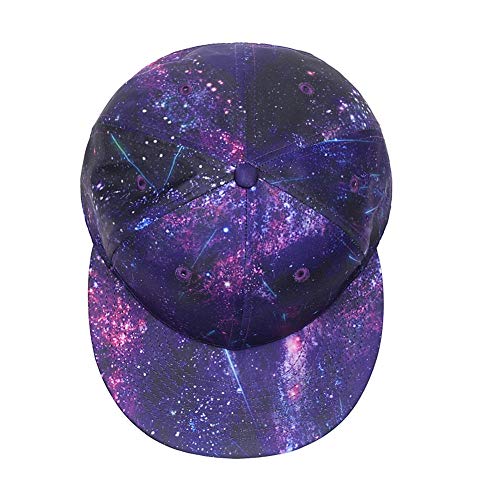 Image of Quanhaigou Snapback Hat for Men Women,Hip Hop Style Colorful Flat Bill Hats Teens Adjustable Baseball Cap