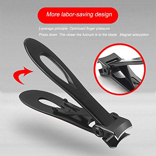 Large Nail Clippers, Toe Nail Clippers-Thick Nail Clippers for Men and Women with Endogenous or Thick Toenails
