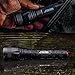 TAC9ER LED Tactical Flashlight Rechargeable Spotlight for Roadside Emergency Kit Survival Self Defense Flashlight Handheld with 900 Lumen