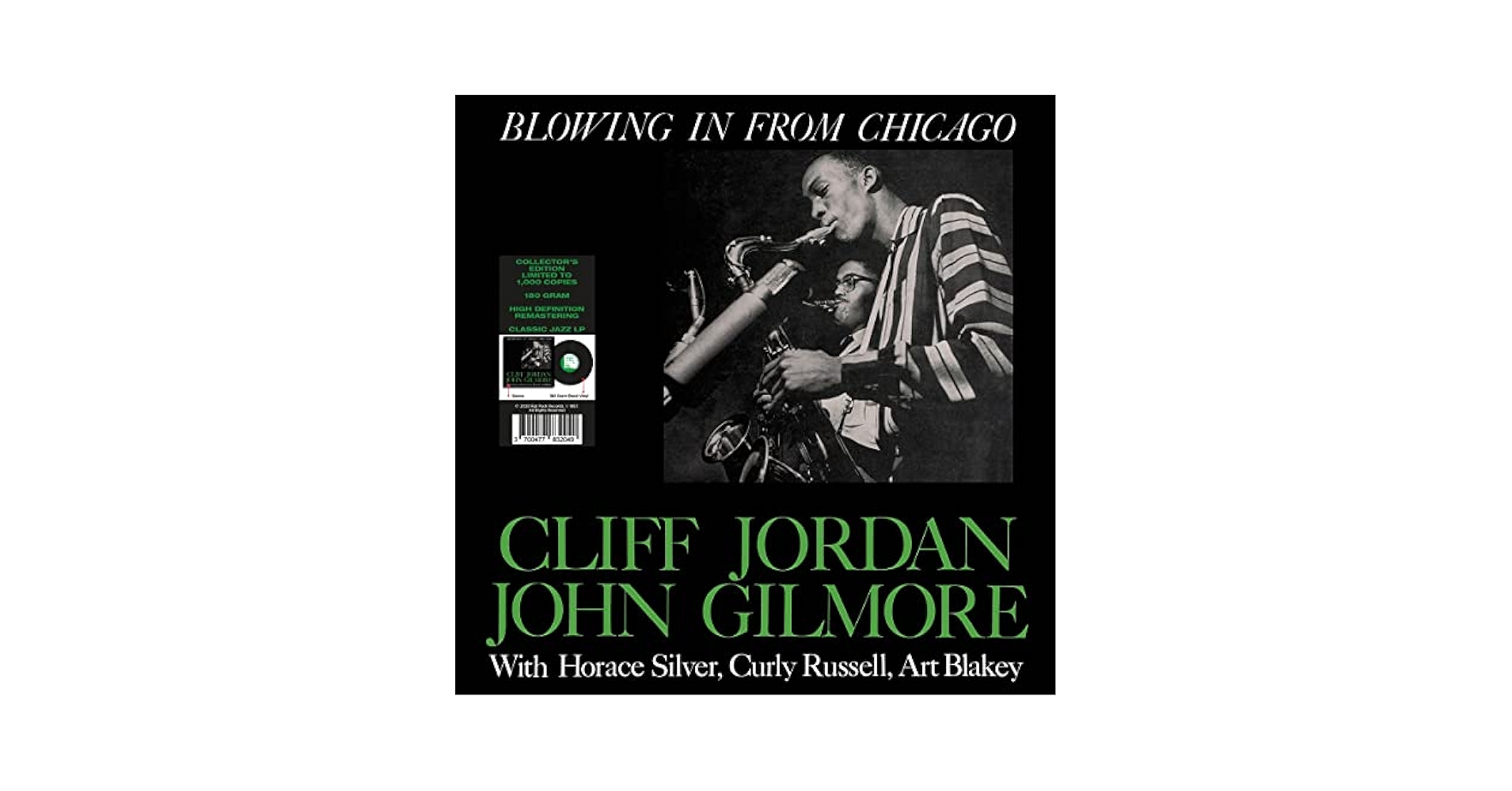 米LP Cliff Jordan, John Gilmore Blowing In From Chicago BLP1549 BLUE NOTE /00260 米LP Cliff Jordan, John Gilmore Blowing In From Chicago