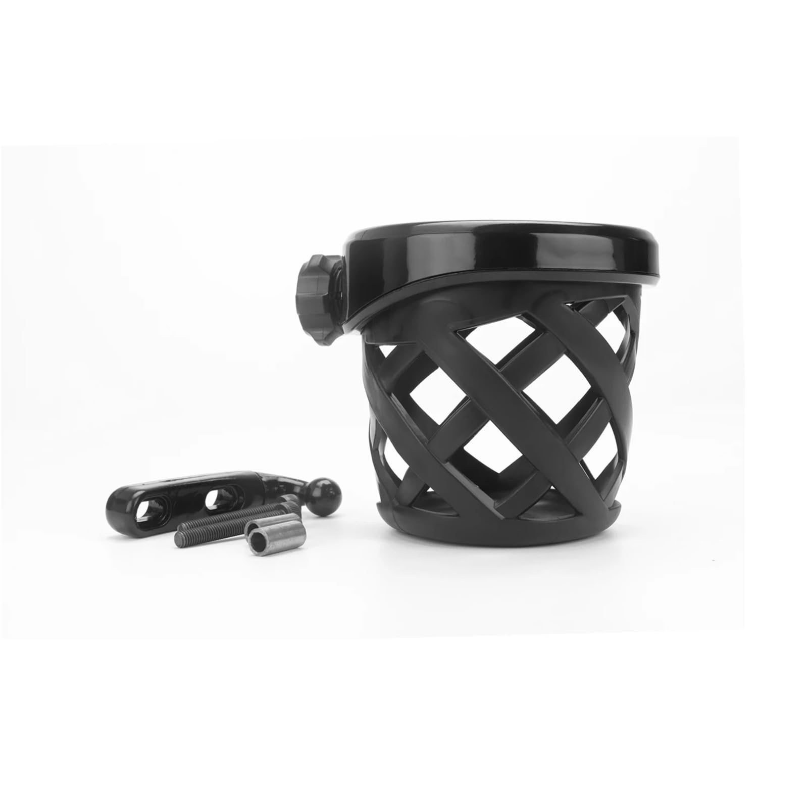 Motorrad Becherhalter Passend für BMW R18 Classic Motorradzubehör: Wasserbecherhalter, Flaschenhalter, Fahrradflaschenhalterung Getränkehalter Motorrad(Silver)