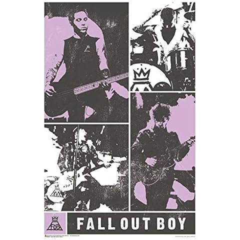 Scorpio Posters Fall Out Boy - Panel Poster - Officially Licensed - 24" x 36" Cover