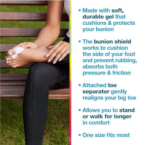 Image of Toe Separator for Feet Toe Spacers Correct Toes Yoga Silicone Hammer Toe Corrector for Women & Men Correct Toe Straighteners for Overlapping Toes (Toe separator)