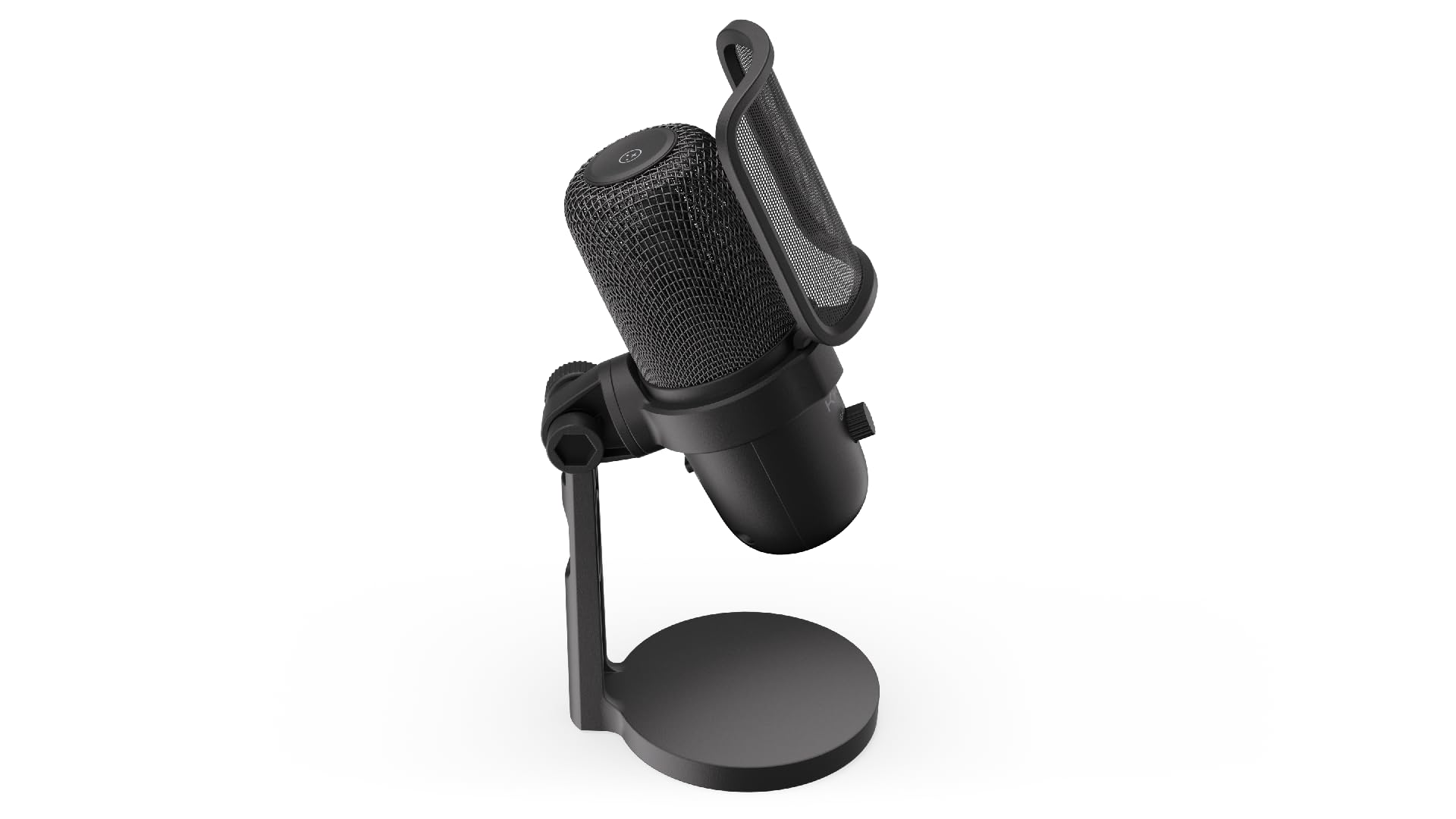Krux Emote 2000S, Mikrofon USB typu Plug&Play, przełączanie między kardioidalną i dookólną charakterystyką kierunkową, regulacja głośności i wzmocnienia, dwa rodzaje filtrów, Mute | KRXC002