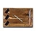PICNIC TIME NCAA Florida Gators Delio Cheese Board and Knife Set - Charcuterie Board Set - Acacia Wood Cutting Board with Cheese Knife and Markers