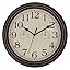 Amazon.com: Foxtop Retro Silent Non-Ticking Round Classic Clock Quartz ...