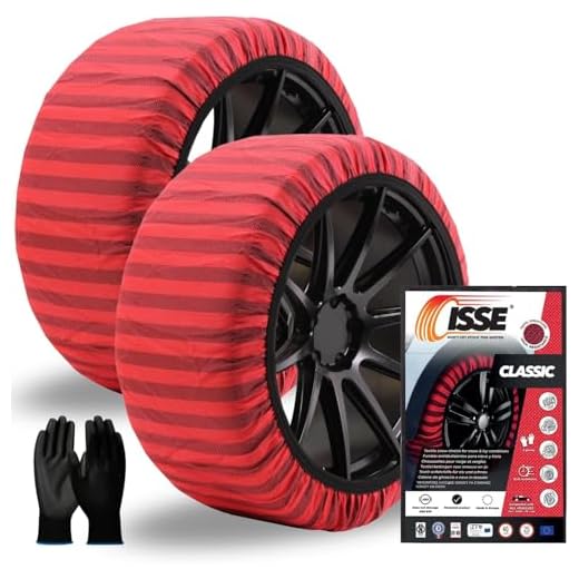 ISSE ISSEC60070 Chaînes Neige Textile Classic, Taille 70