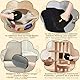 CXYP 1 Stück Fellmagnet, Doppelseitige Fellhandschuhe, Remover Katzenhandschuh, katzenhaarentferner Kleidung, Doppelseitige Fellhandschuhe Katze Pet Grooming Gloves