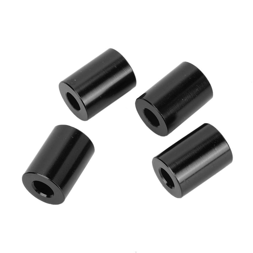 Podstawka Dystansowa Maski, Podpórka Wentylacyjna Maski Silnika Samochodu ze Stopu Aluminium, Pasująca do Silnika 6mm (BLACK)