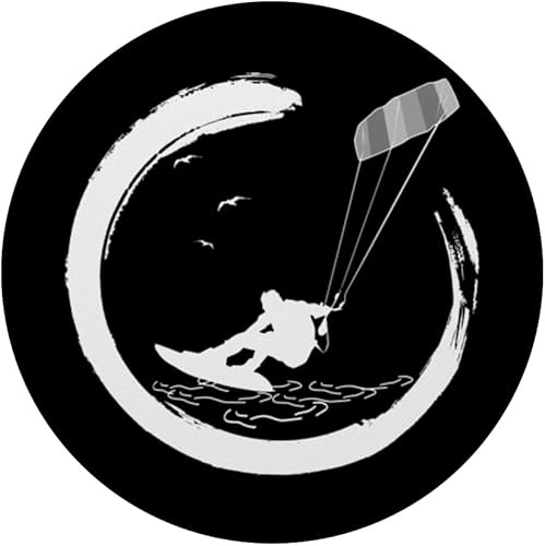 Miniatura 3 de Kitesurfer Kiteboard Kitesurfing Kite-Surf-board Kitesurf PopSockets Standard PopGrip