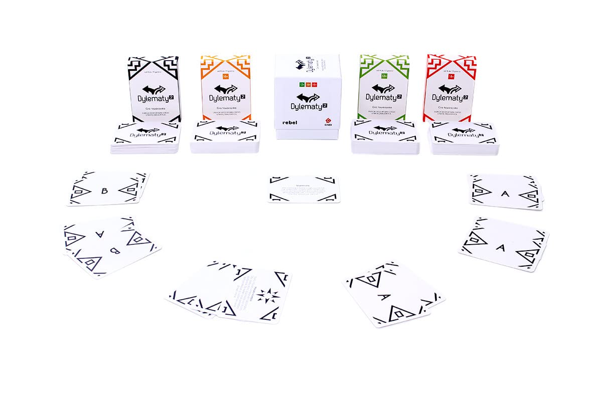 The Screwed Dylematy 2 (18+) Gra Karciana Towarzyska Imprezowa Dla Dorosłych Board Game Po Polsku, Black, Green, Orange, Red - Image 2